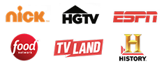 nick-hgtv-espn-food-tvland-history-channel-logos