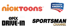 nicktoons-destinationamerica-epix-sportsman-channel-logos