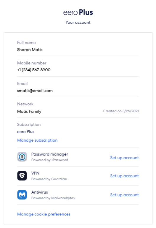eero + advanced security