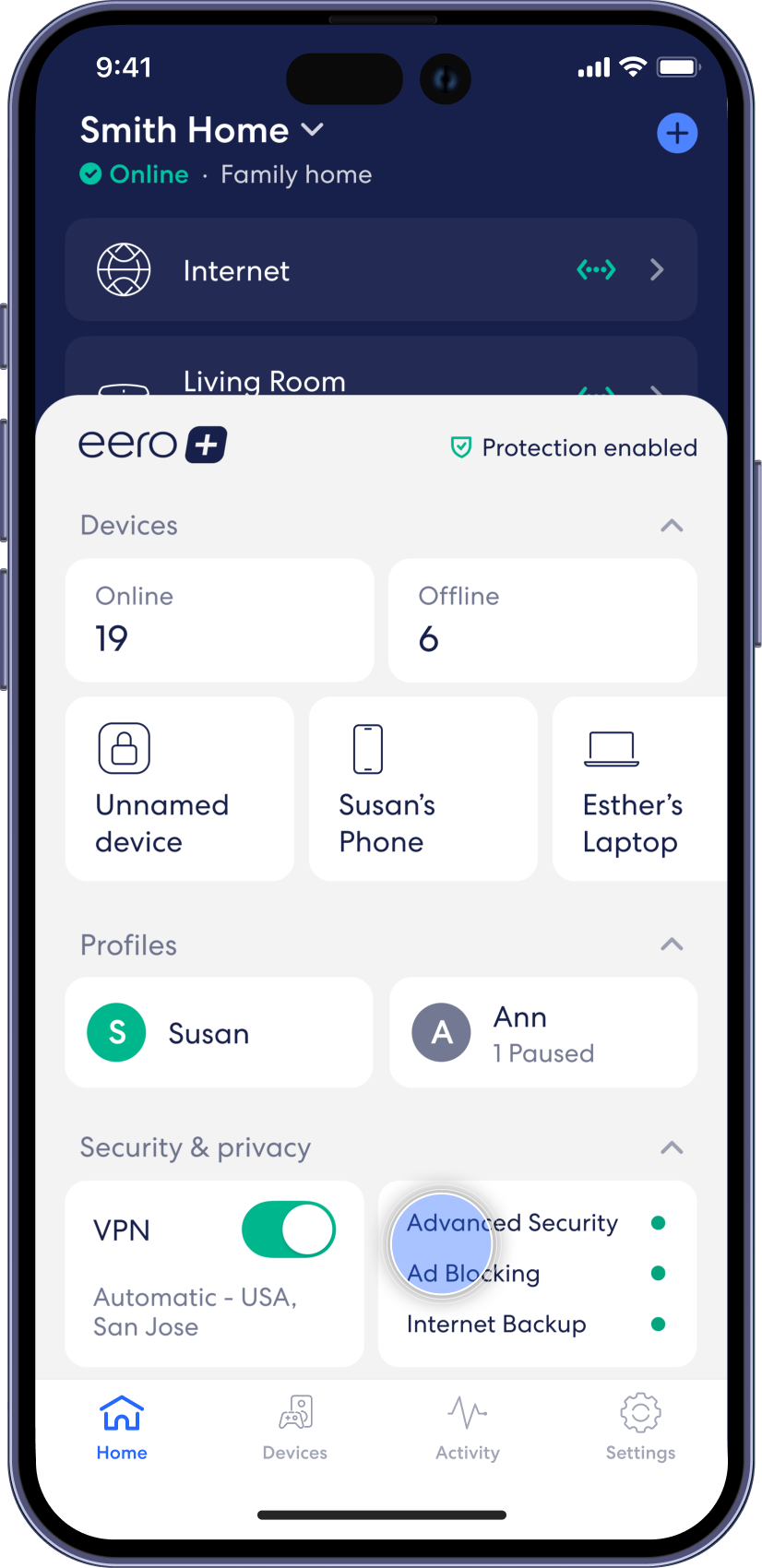 eero + advanced security