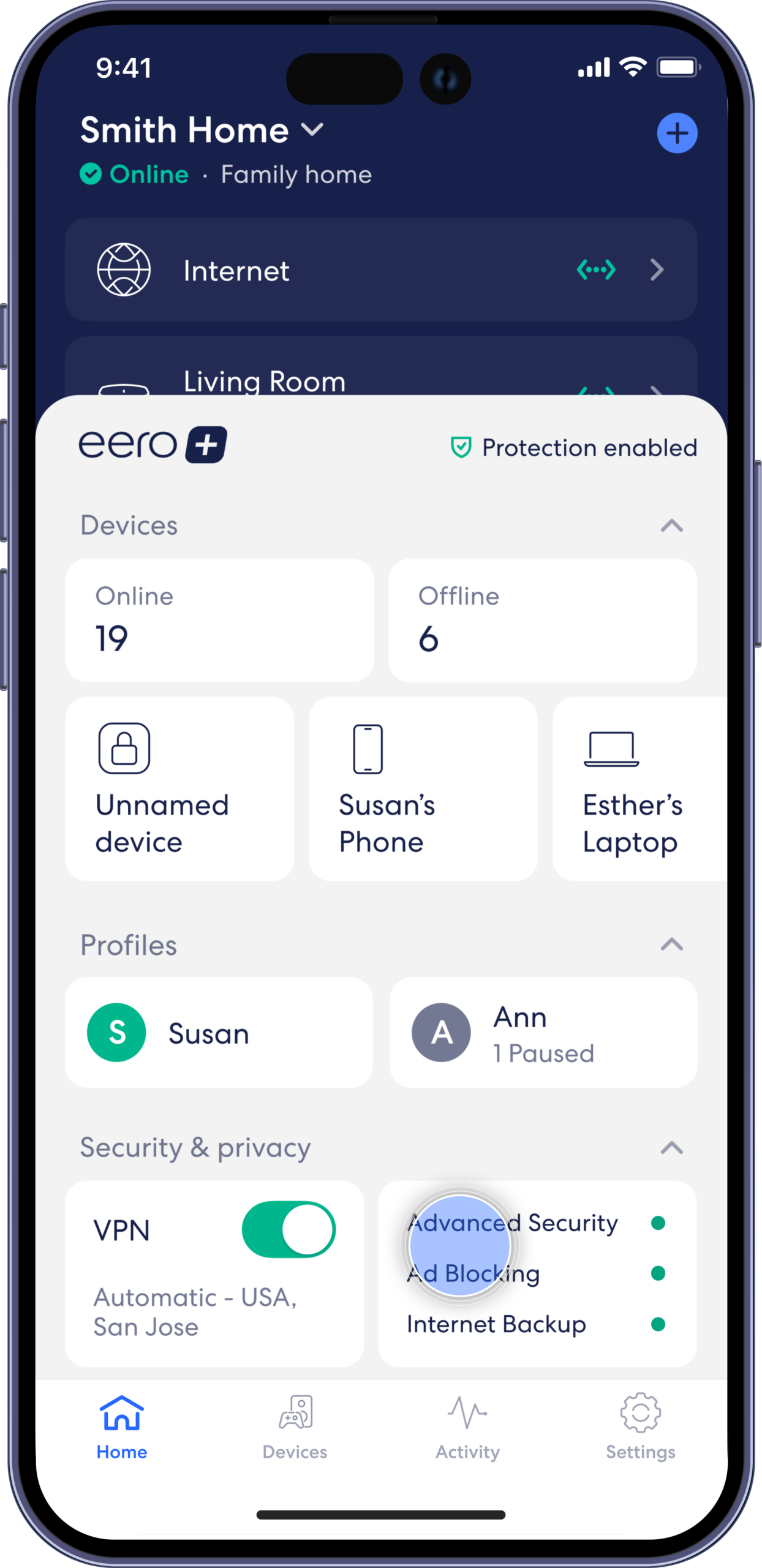 eero + advanced security