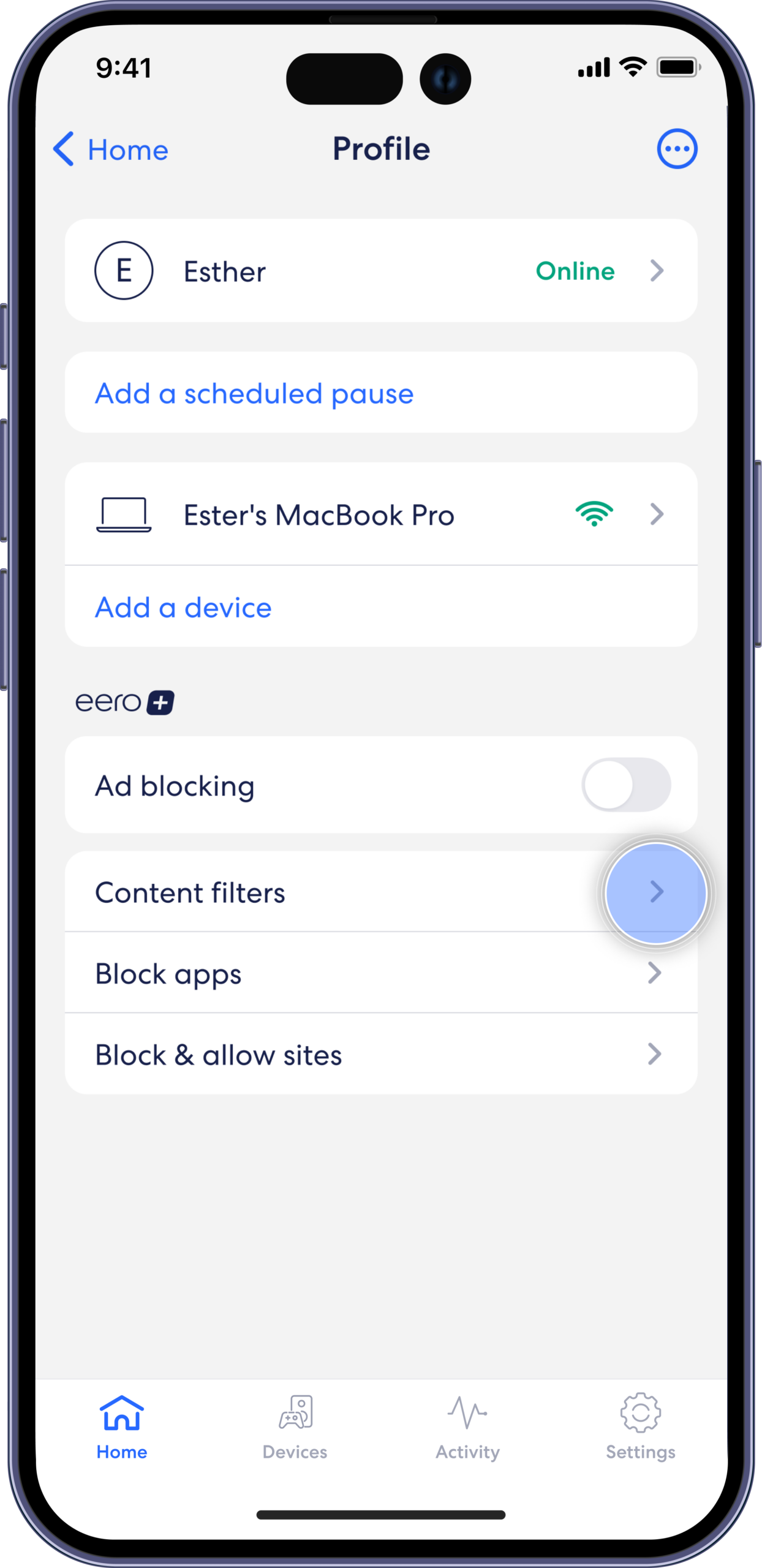 eero + advanced security