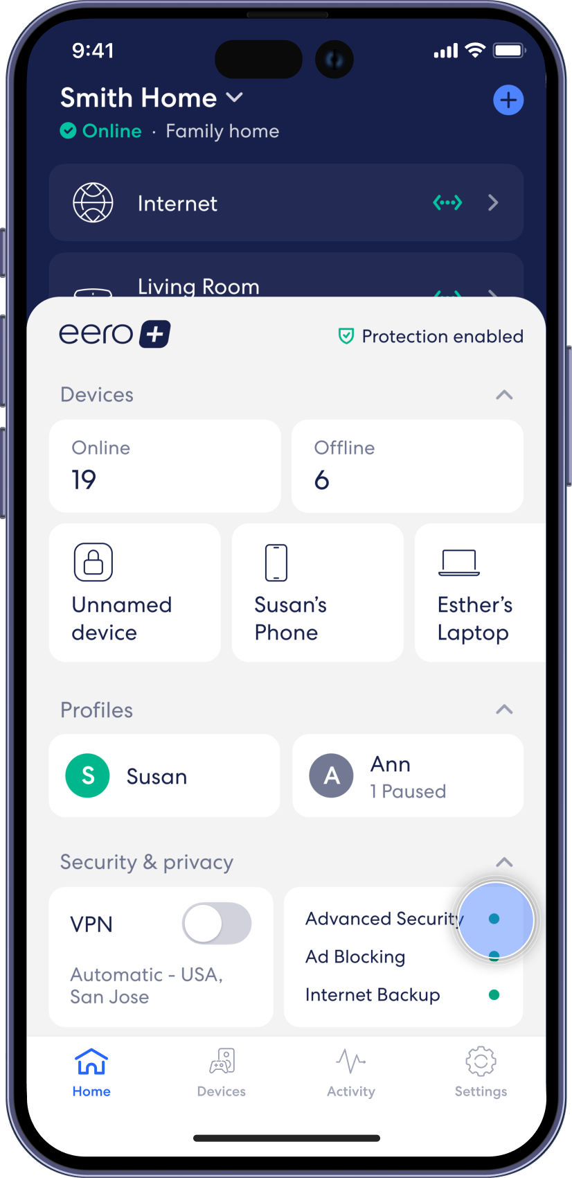 eero + advanced security
