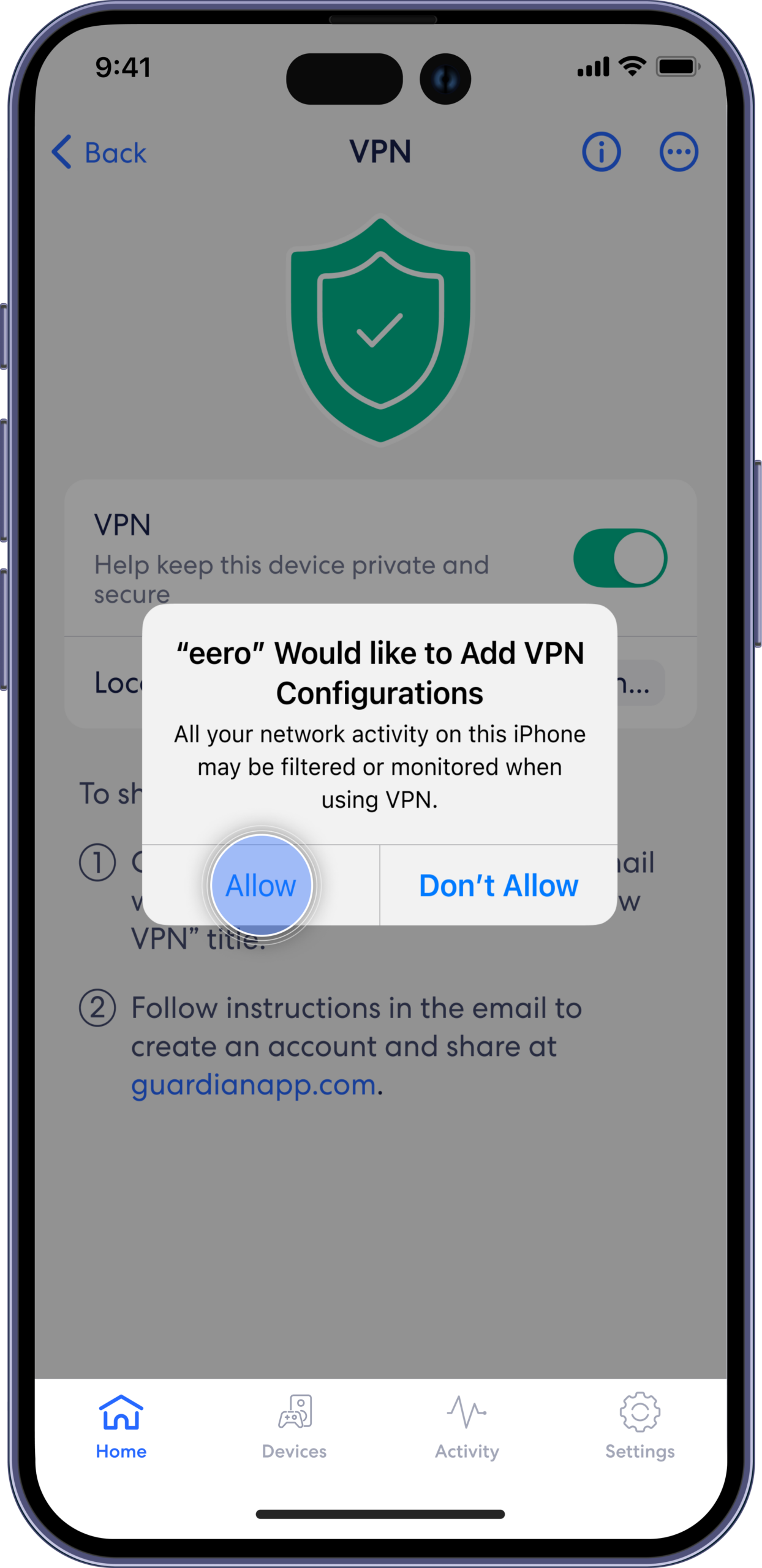 eero + advanced security