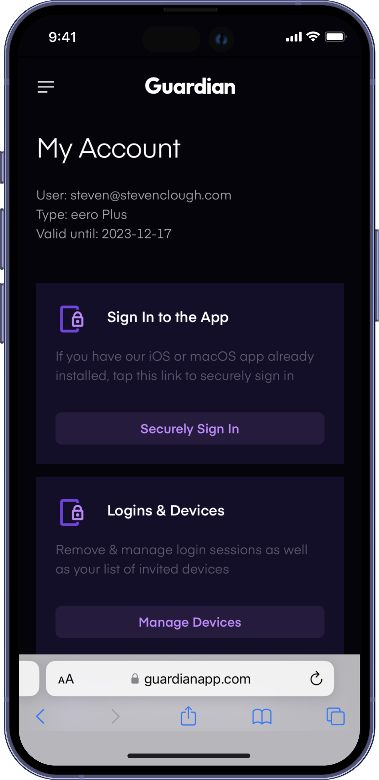 eero + advanced security