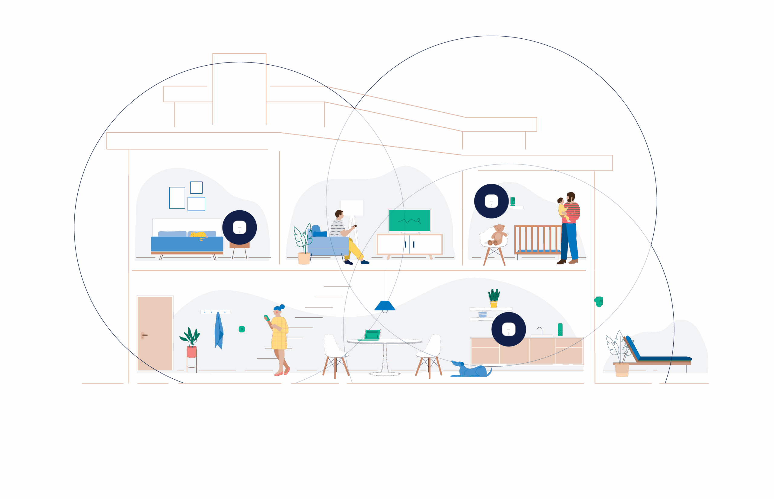 Next-Fi Whole Home Illustration